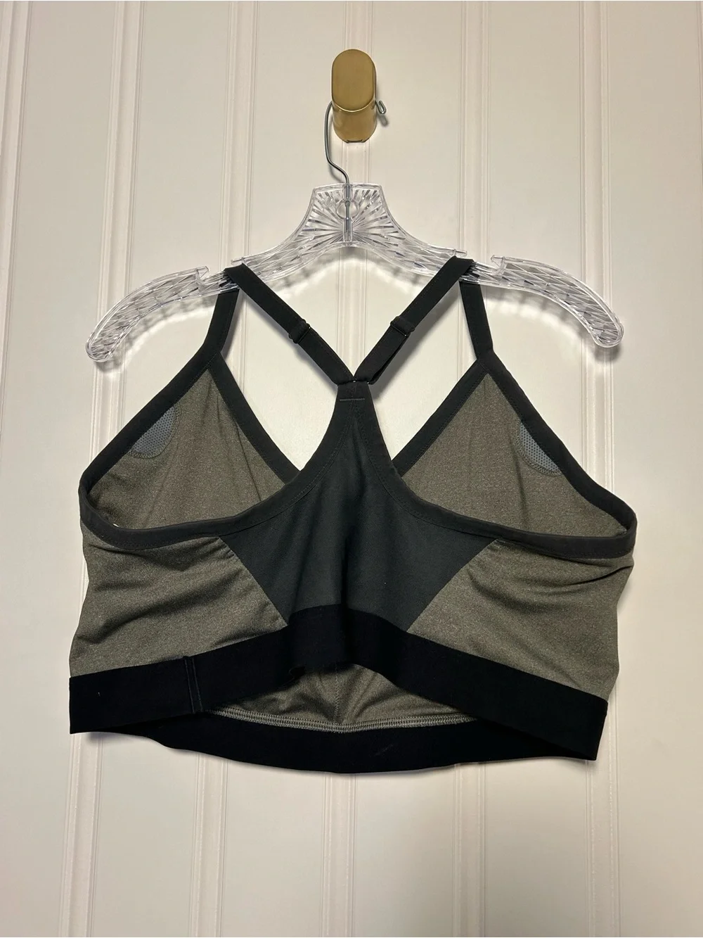 Nike Plus Women’s Indy Dri-FIT Low-Impact Sports Bra Gray 3X
